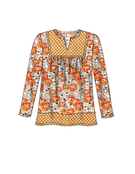 Patroon voor tops - McCall's 7284