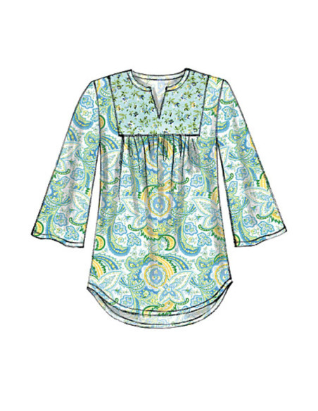 Patroon voor tops - McCall's 7284
