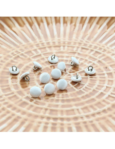 Satijnen knoop met staart bruiloft - Wit 2