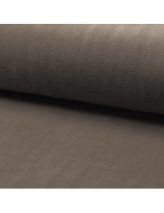 Nicky velours stof - Taupe
