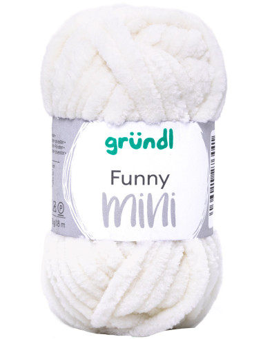 Fil chenille Funny Mini Gründl