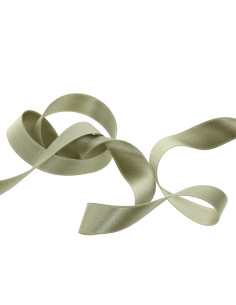 Satijnen lint - Licht taupe