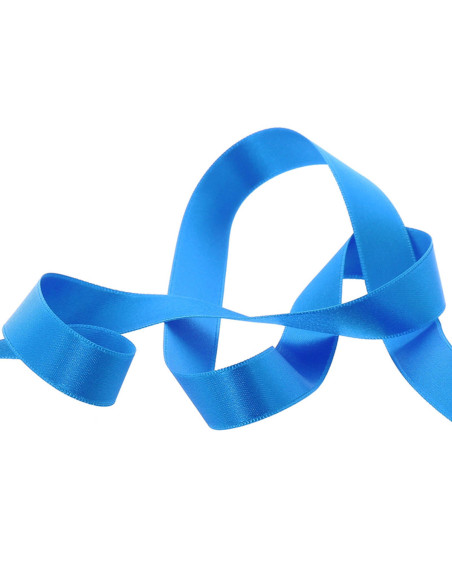 Satijnen lint - Lagune blauw