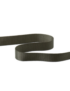 Grosgrain lint - Donker taupe