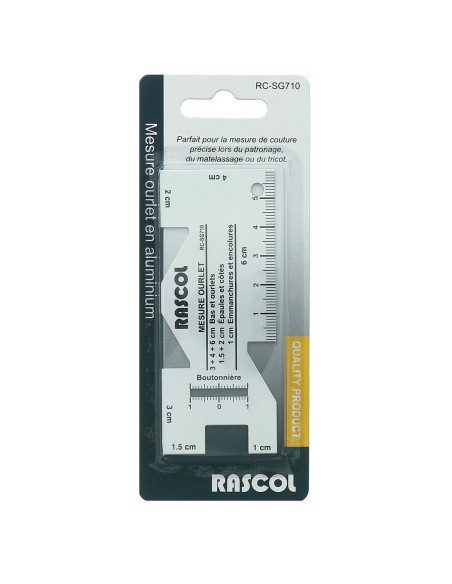 Aluminium zoommaat Rascol