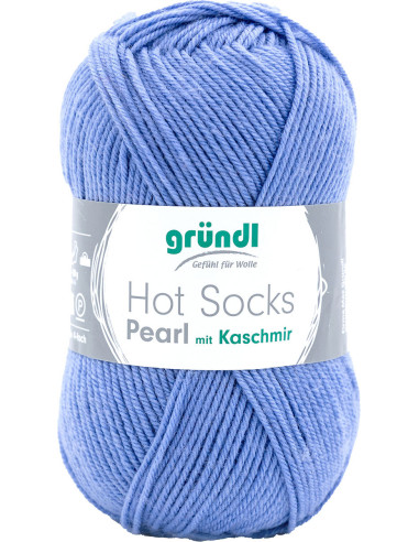 Hot Socks Pearl effen sokkenwol Gründl