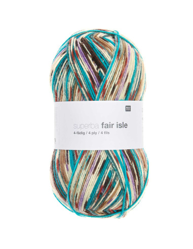 Laine Superba Fair Isle 4 draden Rico Design