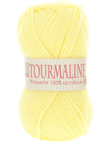 Sachet de 2 pelotes de fils à tricoter layette Tourmaline