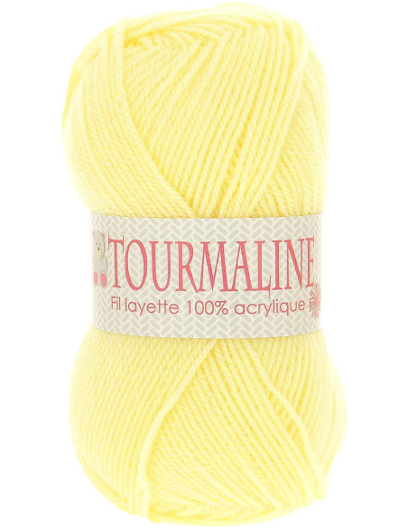Sachet de 2 pelotes de fils à tricoter layette Tourmaline
