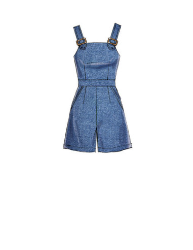 Jurkpatroon, riem, romper en jumpsuit - McCall's 7626