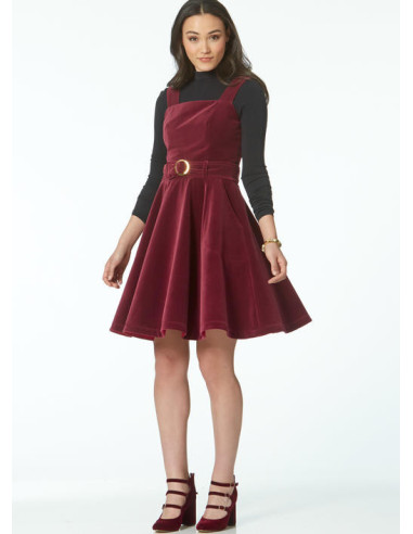 Jurkpatroon, riem, romper en jumpsuit - McCall's 7626