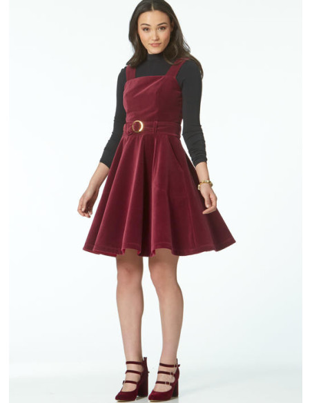 Jurkpatroon, riem, romper en jumpsuit - McCall's 7626