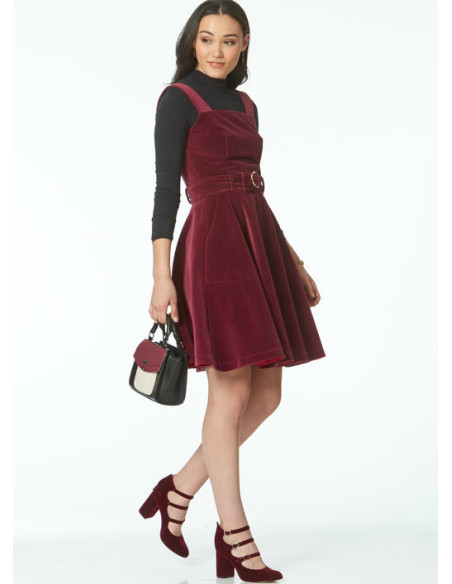 Jurkpatroon, riem, romper en jumpsuit - McCall's 7626