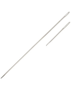 Kit met 2 Bohin naalden voor trapunto en boutis 2