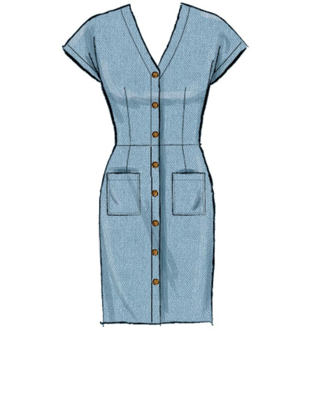 Jurk- en riempatroon - McCall's 7920
