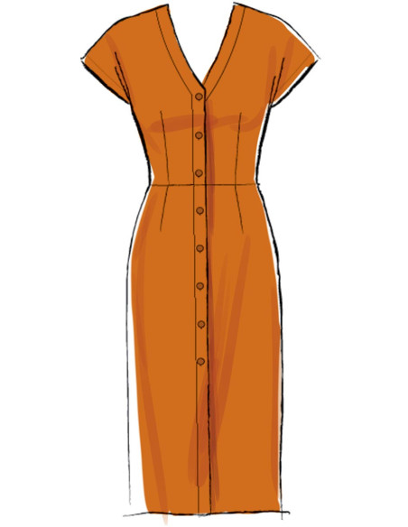 Jurk- en riempatroon - McCall's 7920