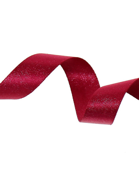 Satijn lurex lint - Fuchsia