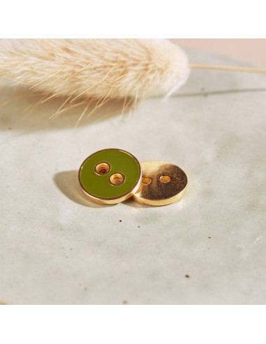 Bouton Joy - Matcha Blad
