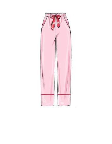 Jas, kamerjas, broek en riem patroon - McCall's 7875