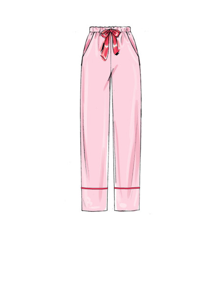 Jas, kamerjas, broek en riem patroon - McCall's 7875