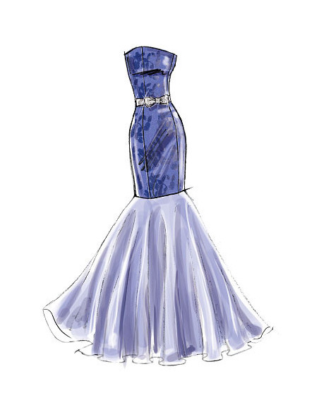 Jurk- en riempatroon - McCall's 6838