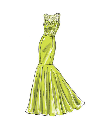 Jurk- en riempatroon - McCall's 6838