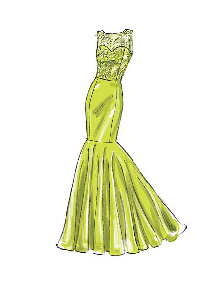 Jurk- en riempatroon - McCall's 6838