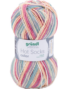 Hot Socks kleur Gründl sokkenwol 2