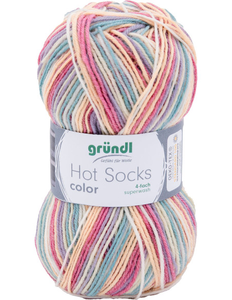 Hot Socks kleur Gründl sokkenwol