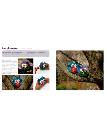 Pompons maken met het gezin boek