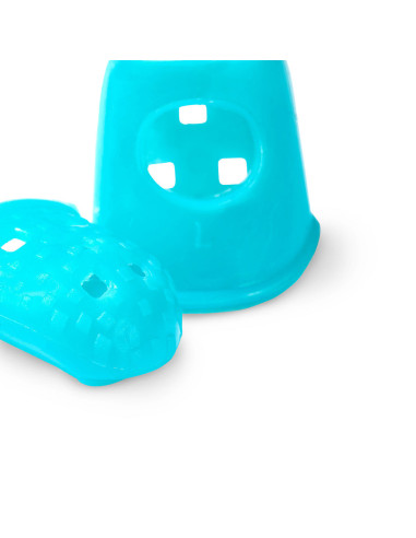 Naaldenvormige speldenkussens - Turkooisblauw
