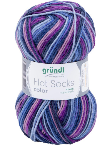 Hot Socks kleur Gründl sokkenwol