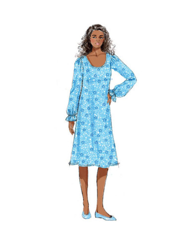 Patroon voor top, jurk en broek - Butterick 5792
