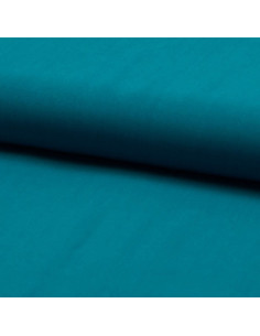 Viscose popeline stof - Licht petrolblauw