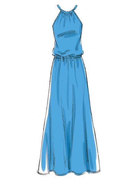 Jurk- en riempatroon - McCall's 7405