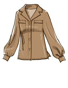 Patroon voor tops - McCall's 8067 2