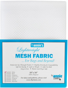 Premium netstof 45 cm x 137 cm - Wit