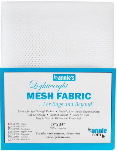 Premium netstof 45 cm x 137 cm - Wit