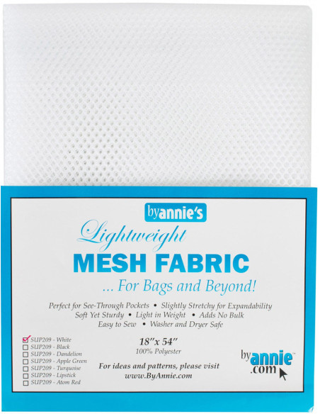 Premium netstof 45 cm x 137 cm - Wit