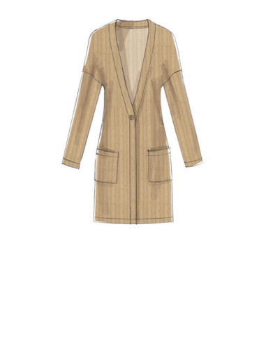Patron de gilets et cardigans - McCall's 7476