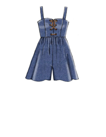 Jurkpatroon, speelpakje en jumpsuit - McCall's 7778