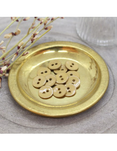 Glanzende Knop - Mosterd 2