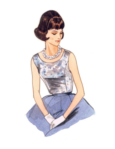 Bovenstuk patroon - Vogue 9187