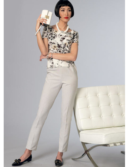Patroon voor short en broek - Vogue 9189