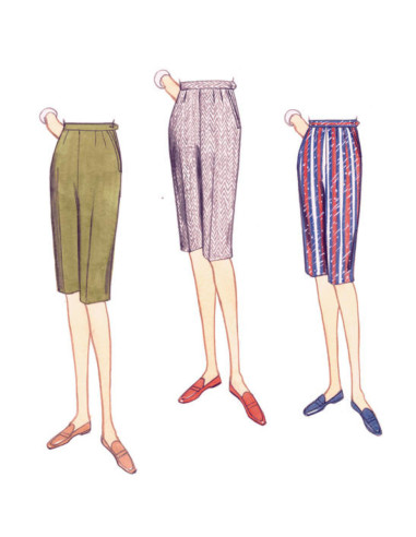 Patroon voor short en broek - Vogue 9189