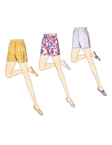 Patroon voor short en broek - Vogue 9189