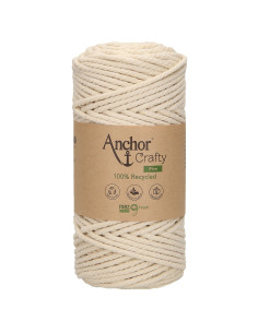 Gerecycled macramé katoen Crafty Fine Anchor 2