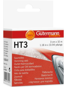 Gütermann strijkbare zoom - 3 cm x 10 m