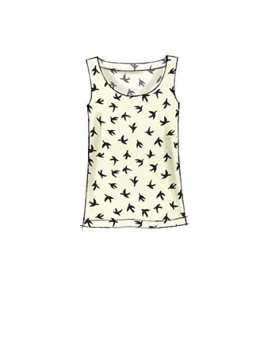 Patron de hauts - McCall's 7322