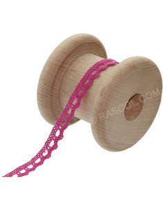 Katoenen kant Basic - Roze